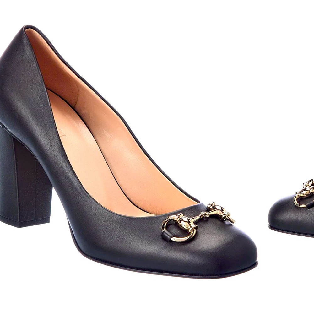 Gucci Horsebit Leather Pump